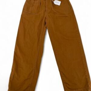 DÔEN Women's Brown and Tan Trousers Size 26